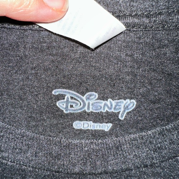 Disney Charcoal T-Shirt with Orange Stitch - Picture 3 of 4